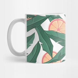 Oranges Pattern Mug